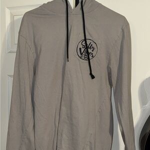Gray Hoodie with Logo